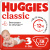 Подгузники Huggies Classic 3 Jumbo 4-9 кг 58 шт