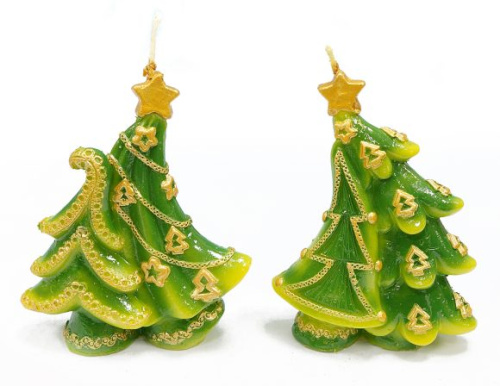 Свеча танцующие елки 10,3