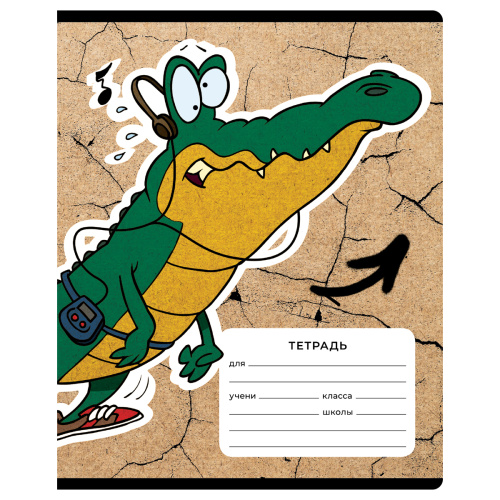 Тетрадь линия 12л. BG Крутой парень