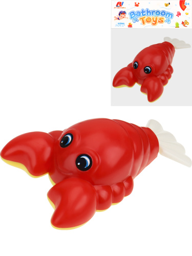 Игрушка заводная для ванной Крабик