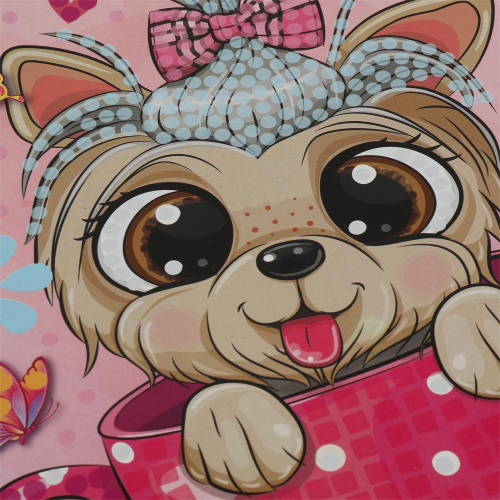 Кристальная мозаика Собачка