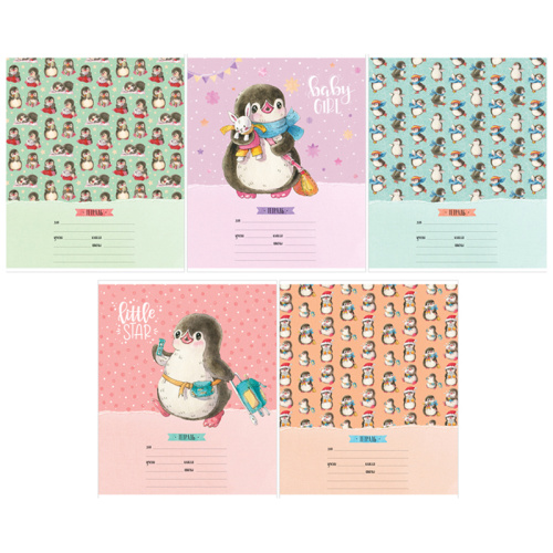 Тетрадь клетка 12л. ArtSpace Рисунки. Little star