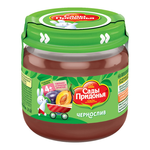 Пюре Сады Придонья из чернослива 80 г