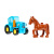 Конструктор Синий Трактор с лошадкой 5дет.