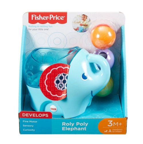 Fisher-Price: Развивающая игрушка Слоник с шариками