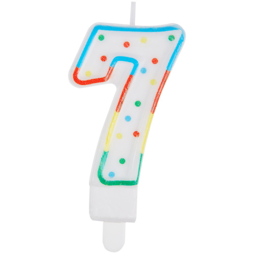 Свеча для торта цифра 7