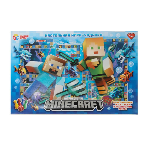 Настольная игра-ходилка По мотивам Minecraft