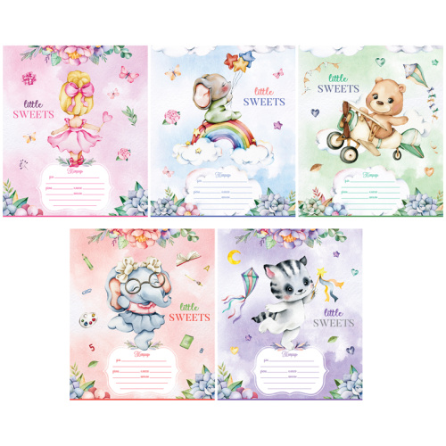 Тетрадь клетка 12л. ArtSpace Рисунки. Little sweets