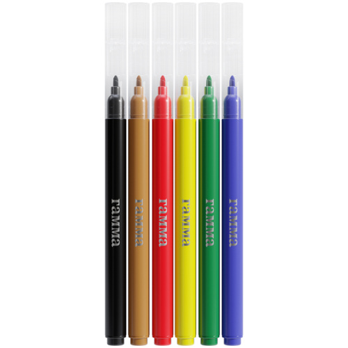 Фломастеры 6цв. Классические