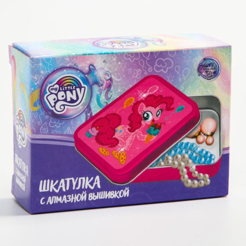 Набор для творчества Шкатулка с алмазной мозаикой My Little Pony. Пинки Пай