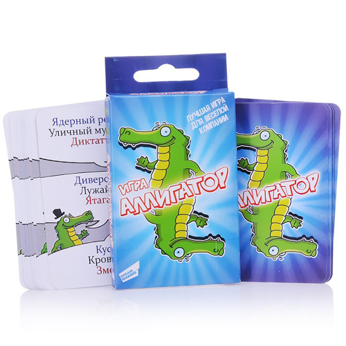 Настольная игра Аллигатор. Cards