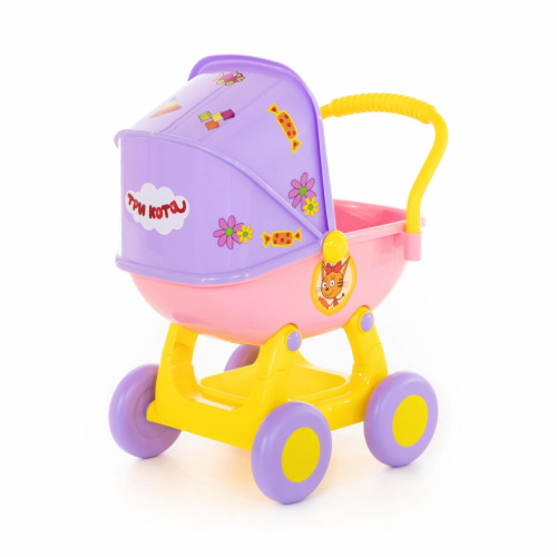 Коляска для кукол Три кота