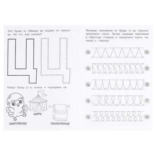 Прописи логопедические. Буквы и звуки З-С-Ц