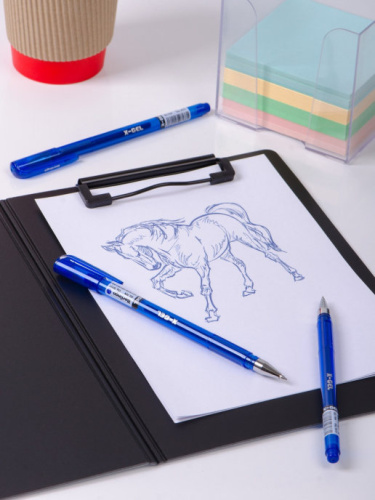 Ручка гелевая Berlingo X-Gel синяя 0,5мм