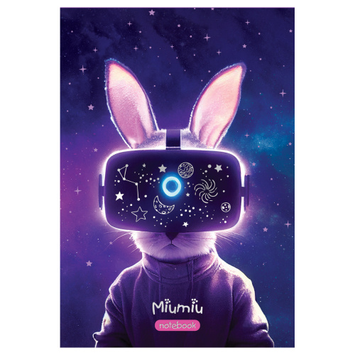 Блокнот А6 40л. MESHU Miumiu
