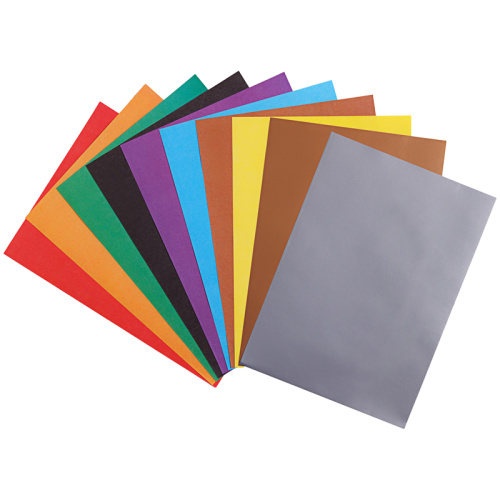 Цветная бумага двустор. A4 10л. 10цв. Волшебная (золото, серебро) Мульти-Пульти