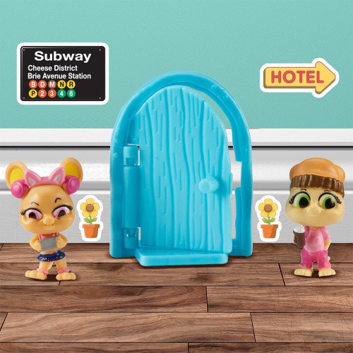 Набор фигурок Гейми и Бинс. Mouse in the House