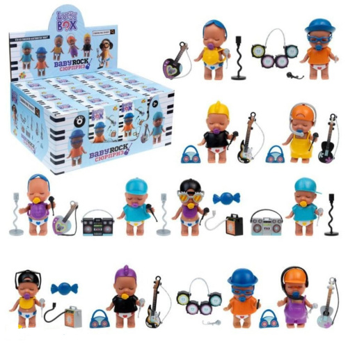 Игрушка-сюрприз Baby rock. Пупс с аксессуарами