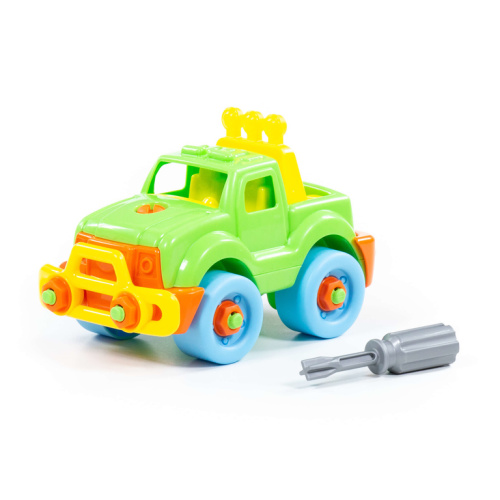 Конструктор-транспорт Джип 22дет.