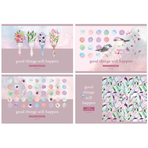 Альбом для рисования 40л. BG Прекрасные моменты