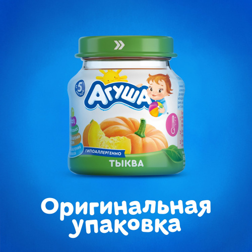 Пюре Агуша тыква 80 г
