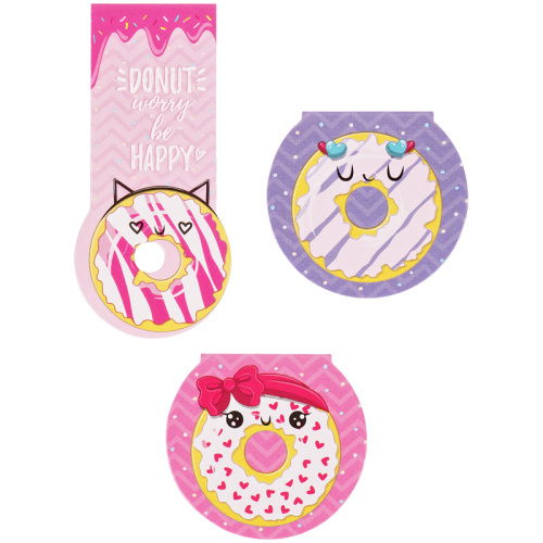 Магнитные закладки MESHU Donuts 3шт.