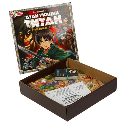 Настольная игра-ходилка Атакующий титан. Возвращение домой