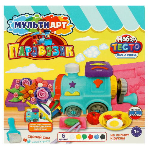 Набор Тесто для лепки Паровозик