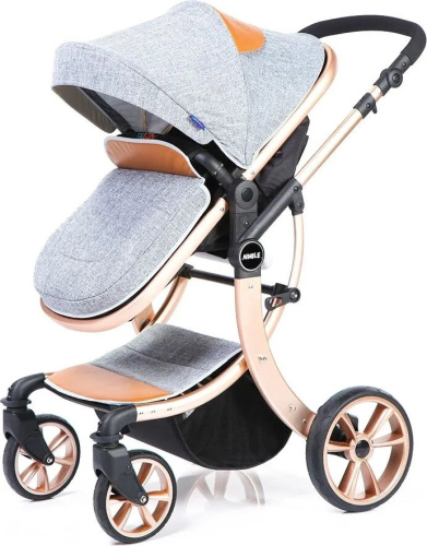 Коляска трансформер Prego A608 (Серый)