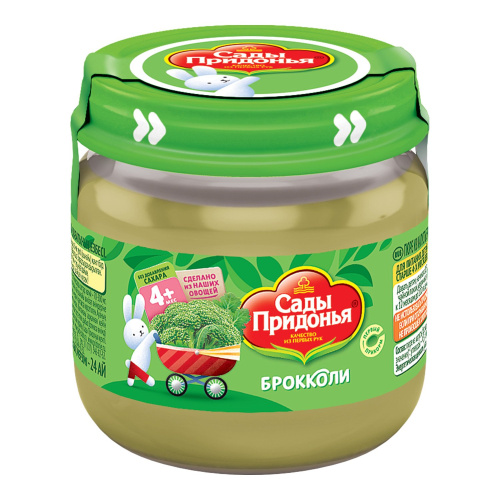 Пюре Сады Придонья из капусты и брокколи 80 г