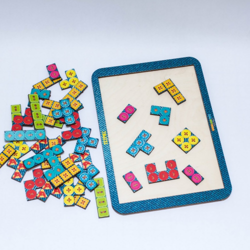 Игра Тетрис большой Пуговки