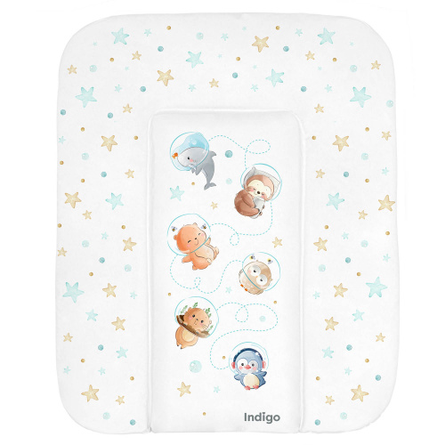 Матрасик для пеленания INDIGO 580*710 (космос)