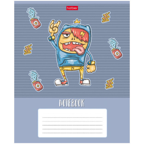 Тетрадь линия 24л. Hatber Freaky friends