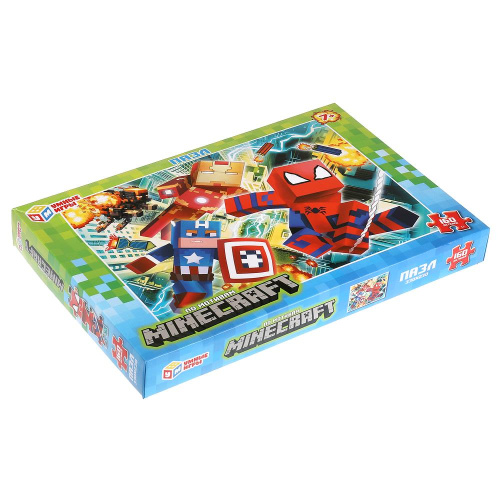 Пазлы 120дет. По мотивам Minecraft