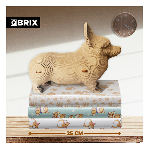 Конструктор картонный 3D. Корги