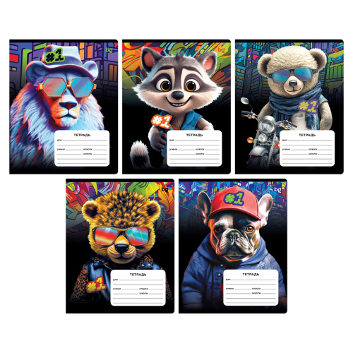 Тетрадь линия 12л. BG Номер 1