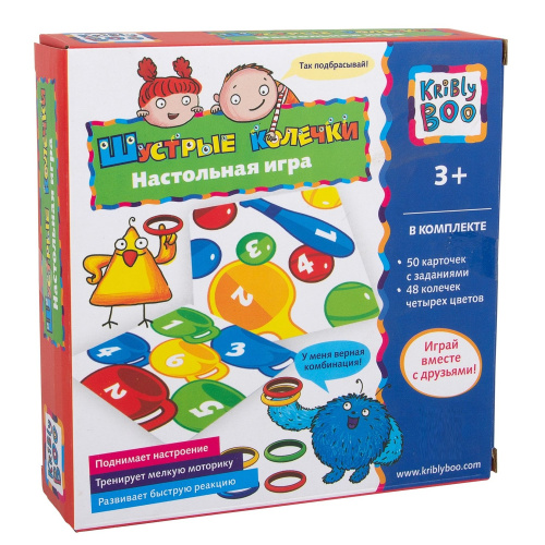 Настольная игра Шустрые колечки