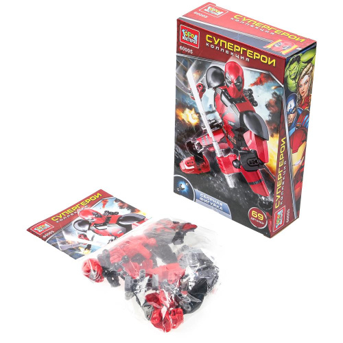 Конструктор Супергерои 69дет.