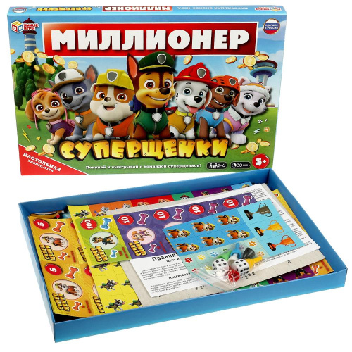 Настольная бизнес-игра Миллионер. Суперщенки