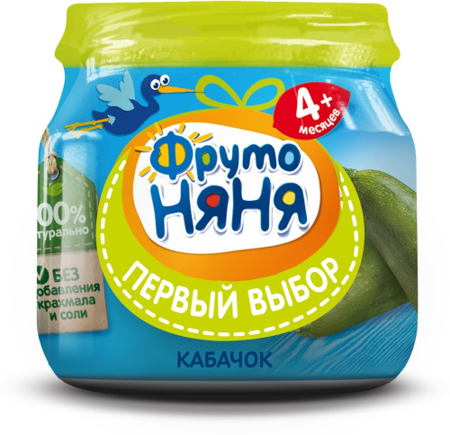 Пюре Фруто Няня кабачок 80 г