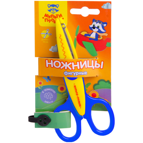 Ножницы Мульти-Пульти Приключения Енота фигурные