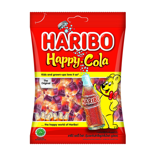 Жевательный мармелад Haribo HAPPY COLA (Веселая Кола) 80 гр