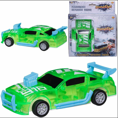 Инерционная разбивающаяся Машинка  1:32