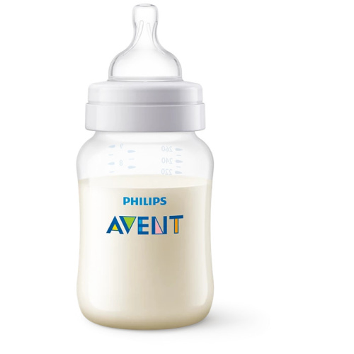 Антиколиковая детская бутылочка для кормления Philips AVENT, 260мл, с 1 месяцев