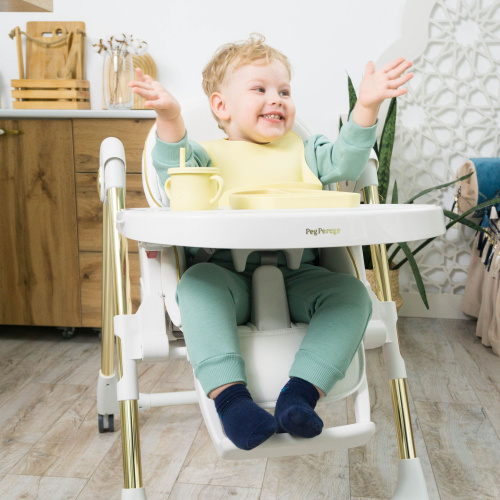 Стульчик Peg Perego Prima Pappa Follow Me (Petrolio)