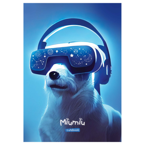 Тетрадь клетка 40л. А5 MESHU Miumiu