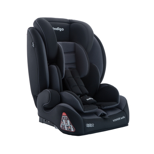 Автокресло WINNER ISOFIX, 9-36 кг (черный-серый)