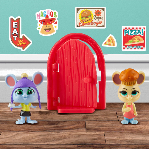 Набор фигурок Сквик и Маффин. Mouse in the House