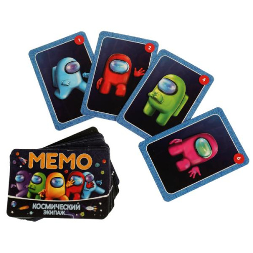 Настольная игра Мемо. Космический экипаж