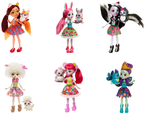 Enchantimals Кукла с питомцем Данесса Оленни и Спринт